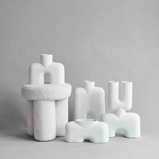 BIG FOOT sheep skin stool