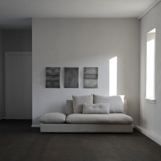 SCULPT WALL ART in dark grey