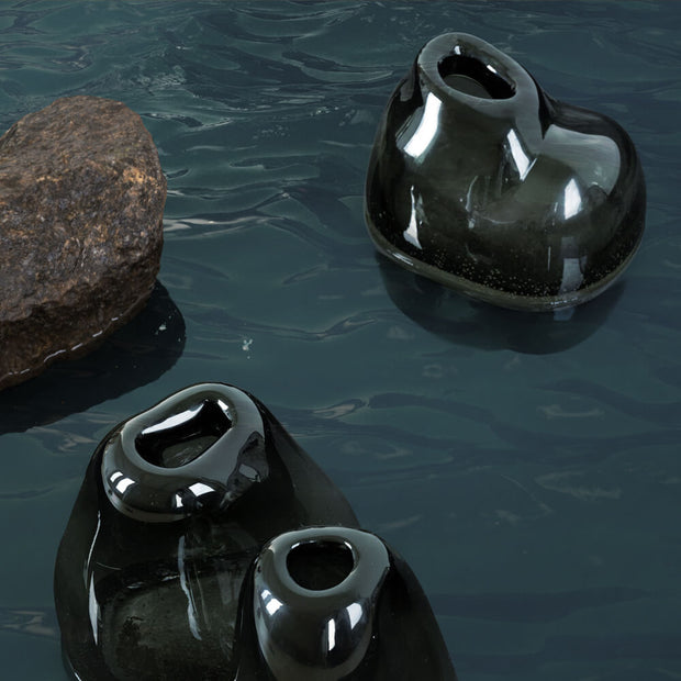 PLYN shallow vase